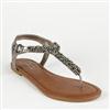 Jessica®/MD 'Sawyer' Beaded Thong Sandal