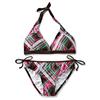 Nevada®/MD Girls' Plaid 2-piece Bikini Suit