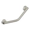 Moen Home Care 16 Inch Designer Angled Grab Bar in Brushed Nickel - 1-1/4 Inch diameter