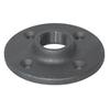 Aquadynamic Fitting Black Iron Floor Flange 3/4 Inch