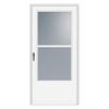 EMCO® 33 In. Width, 100 Series Self-Storing, White Door, Black Hardware