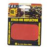 2 Pack 2" x 3.5" Red Lens Reflectors