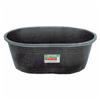 TUFF TUBS 140 Gal Plastic Oval Stock Tank, with Plug