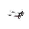 IDEAL SECURITY 2 Pack 4" Nylon Garage Door Rollers