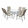 INSTYLE OUTDOOR 7 Piece Steel Sling Tessa Dining Set