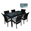 GRACIOUS LIVING 7 Piece Wicker Sonata Dining Set