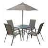 6 Piece Steel Sling Perth Dining Set