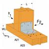 SIMPSON STRONG-TIE 1" x 2" 'A' Framing Angle