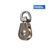 BUILDER'S HARDWARE 3/4" Nickel Swivel Eye Single Pulley