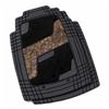 PANTSAVER 2 Piece Black/Wood Spring and Summer Mat Set