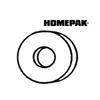HOME PAK 25 Pack 1/4" 18.8 Stainless Steel Flat Washers