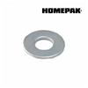 HOME PAK 20 Pack 3/16" Zinc Plated Flat Washers