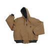 TOUGH DUCK Large Brown Bomber Jacket