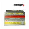 BENCHMARK 1000 Pack 9/16" Staples, for T50 Stapler