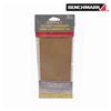 BENCHMARK 6 Pack 1/3 Sheet 150 Grit Aluminum Oxide Sandpaper