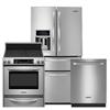 KitchenAid 25.0 Cu. Ft. Refrigerator with 4.1 Cu. Ft. Range and Tall Tub Dishwasher