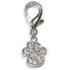 FouFou Dog Paw D-Ring Charm - Clear