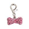 FouFou Dog Bone D-Ring Charm - Pink