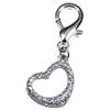 FouFou Dog Tiff-Fou-Ny D-Ring Charm - Clear