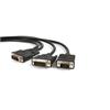 StarTech 6 ft. DVI-I to DVI-D + VGA Y-Cable (DVIVGAYMM6)