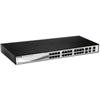 DLINK - BUSINESS SOLUTIONS WEBSMART 24PORT 10/100 POE SW W/ 2 COMBO SFP & 2GB PORTS