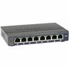 Netgear GS108E-100NAS ProSafe Plus 8-port Gigabit Ethernet Switch - VLAN, QoS