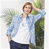 Alia Plaid Blouse