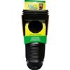 InvisaFlow Flex-Grate Downspout Filter (Black)