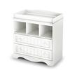 South Shore Sweet Lullaby Collection Changing Table Pure White