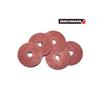 BENCHMARK 5 Pack 50 Grit 4-1/2" x 7/8" Fibre Discs