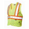 WORK KING Small/Medium Green 5-Point Safety Vest