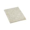 SHEPHERD HARDWARE PRODUCTS 2 Pack 4-1/2" x 6" Rectangular Heavy Duty Felt Pads