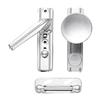 IDEAL SECURITY Aluminum Tulip Storm Door Entrance Lock