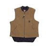 TOUGH DUCK Mens Large Brown Insulated Vest