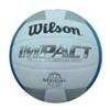 WILSON SPORTS White, Silver and Blue Impact Indoor Volleyball