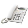 Panasonic (KX-TSC11W) Integrated Corded Phone System w/Caller ID White 
- 50 Station Phone boo...