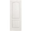 Masonite Primed 2-Panel Arch Top Textured Interior Door Slab 36 Inch x 80 Inch