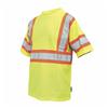 WORK KING XL Green Short Sleeve Safety T-Shirt