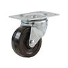 SHEPHERD HARDWARE PRODUCTS 4" 255lb Rubber Swivel Plate Caster