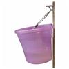 COUNTRY HARDWARE 20 Quart Hot Pink Transparent Flat Back Pail