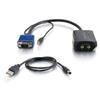 CABLES TO GO 11IN TRULINK 2PORT 1XHD15 MALE 1XUSB TYPE A MALE 1X3.5MM MALE