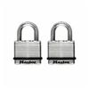 MASTER LOCK 2 Pack 2" Laminated Padlocks