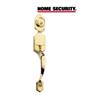 HOME SECURITY Brass Imperial Entrance Gripset