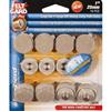 FELT GARD 16 Pack 1" Felt Pads, with Base and Replacement Caps