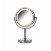 JERDON Countertop Lighted Makeup Mirror