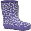 Maple Leaf™ Sr. Girls' Flower Print Rain Boot