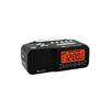 Midland Radio Clock Radio with NOAA All-Hazard Weather Alert - Black