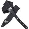 Levy's Stretch Guitar Strap (MN01-BLK) - Black