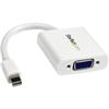 STARTECH 4.72IN MINI DISPLAY PORT TO VGA M/F HI-RES VID CONVERTER ADAP WHITE