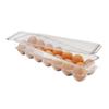 INTERDESIGN Holds 14 Clear Egg Holder Fridge Bin